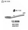 FIAT 46481764 Exhaust Pipe